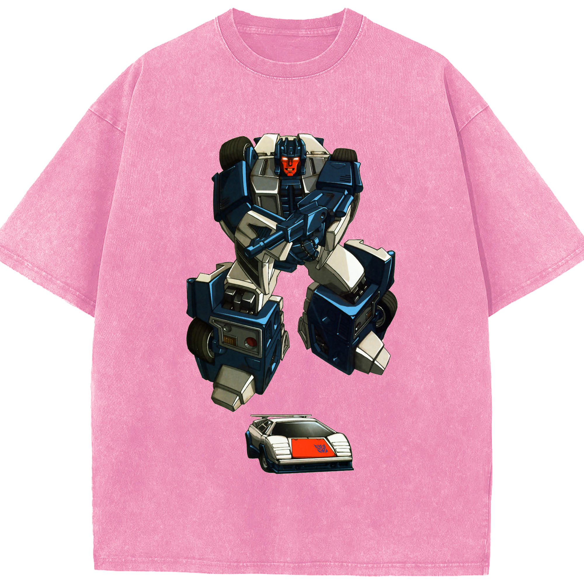 （画像用）  綿100% ヴィンテージ風 半袖Tシャツ（フロントプリント）